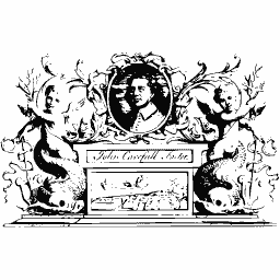 Cherub cartouche