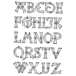 Inline decorated capitals