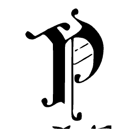 Blackletter P 01