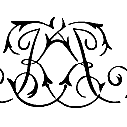 Interlaced monogram 10