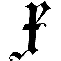 Blackletter F