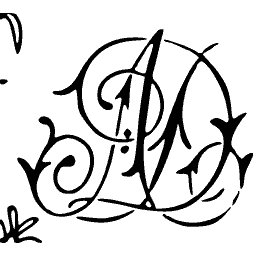 Script monogram 05