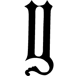 Blackletter U 02