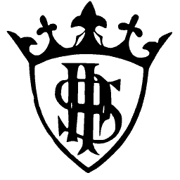 Crowned shield monogram