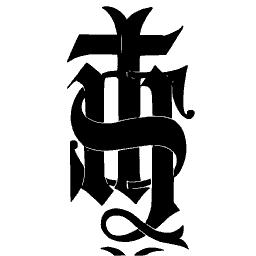 Blackletter monogram