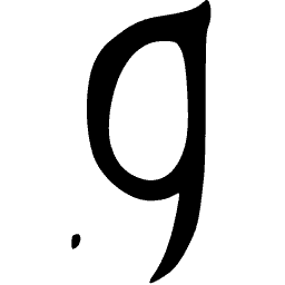 Blackletter g 01