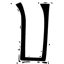 Blackletter U