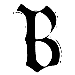 Blackletter B 02