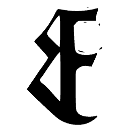 Blackletter E 02