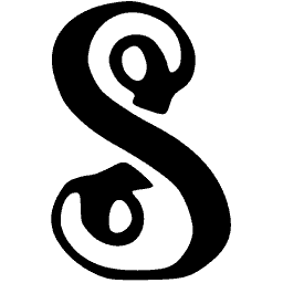 Blackletter S 02