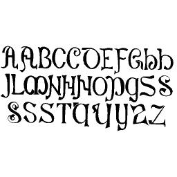 Uncial capitals with variants