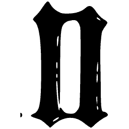 Blackletter U