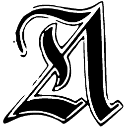 Blackletter A