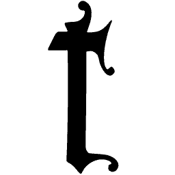 Blackletter t 02