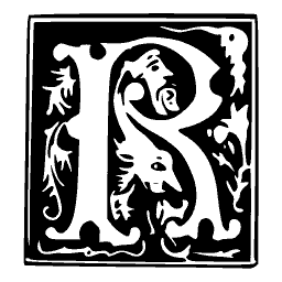 Illuminated R