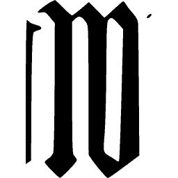 Blackletter M