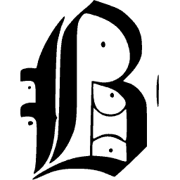 Blackletter B 01