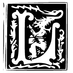 Foliate M panel with beast