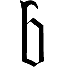 Blackletter b 02