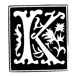 Floral K panel 01