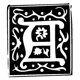 Floral E panel