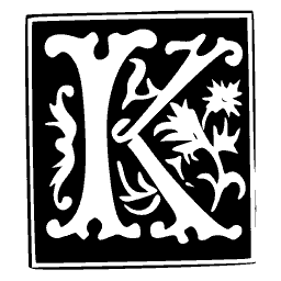Floral K panel 02
