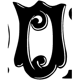 Blackletter U