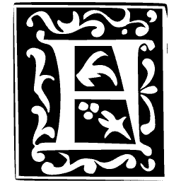 Floral H panel 02