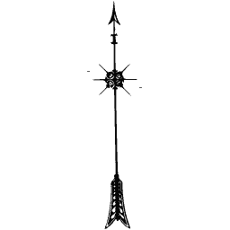 Pointed rule ornament