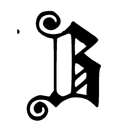 Blackletter B 02