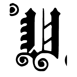 Blackletter U