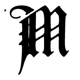 Blackletter M 06
