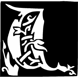 Leafy initial A