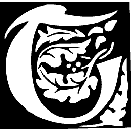 Foliate initial G 04