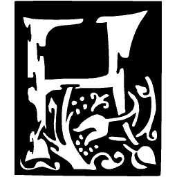 Foliate initial H 04