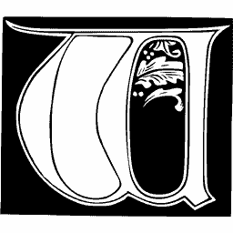 Foliate initial U 08