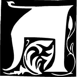 Foliate initial T 10