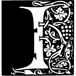 Foliate initial F 03