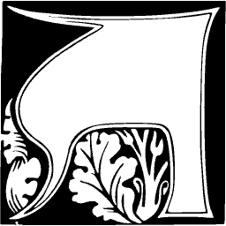 Foliate initial T 16