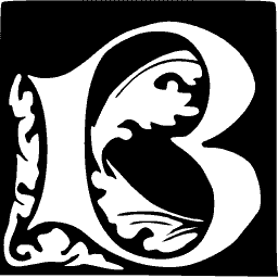Foliate initial B 09