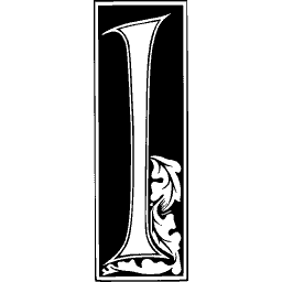 Foliate initial I 09
