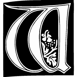 Foliate initial U 16