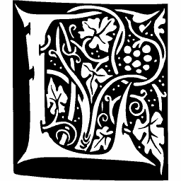Foliate initial U 18