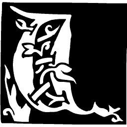 Foliate initial A 16
