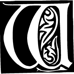 Foliate initial U 22