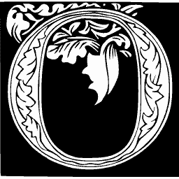 Foliate initial O 08