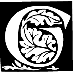 Foliate initial G 10