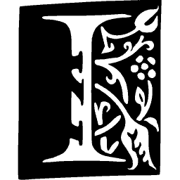 Foliate initial I 10