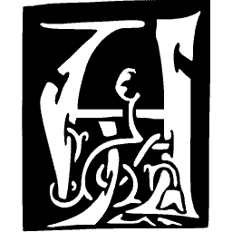 Foliate initial A 18