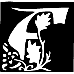Foliate initial A 19